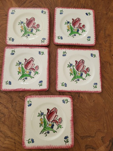 Assiettes cake service - assiettes, à