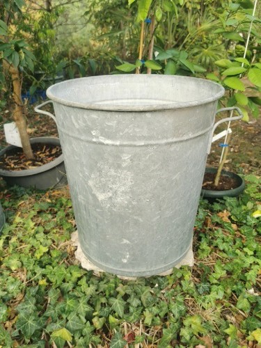Bassine zinc vintage - bassine, non