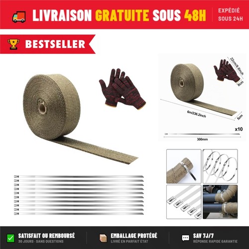 Bande thermique échappement - , 6
