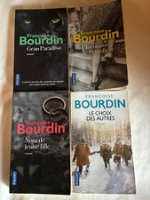 Françoise Bourdin / lot de 4