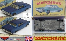 lincoln continental bleue