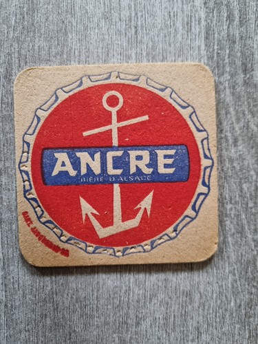 Ancien sous bock - bock, ancre