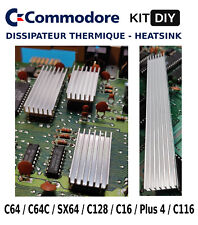 COMMODORE 64 - Kit DIY - DISSIPATEUR THERMIQUE - PLA SID VIC CPU CIA ROM