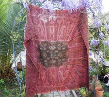  CHALE CACHEMIRE EPOQUE XIX é