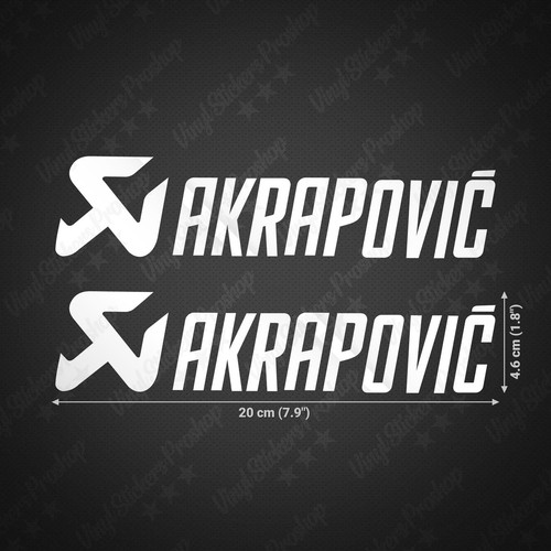 Kit stickers akrapovic cm - akrapovic,