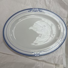 Large Platter Cafe Paris - Limoges France - Les Residences de Bernardaud