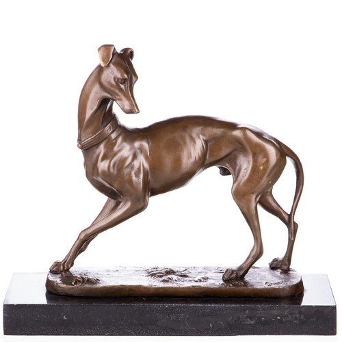 Sculpture bronze chien de - sculpture,