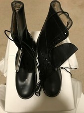 Genuine US Military Vietnam Era All Leather Combat Boots