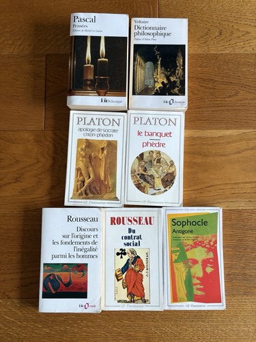 Lot livres philosophie - lot,