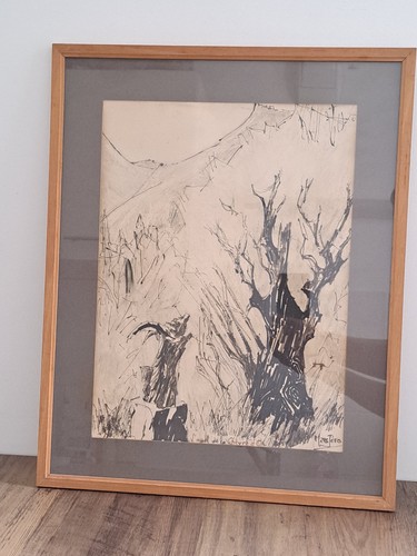 école moderne dessin la - École, à