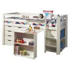 Lit Combiné "Pino II" 90x200cm Blanc