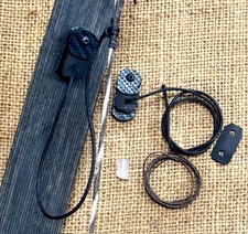 New KYDEX KLICKER (Carbon Fiber) Bow Limb Clicker, (Black) Recurve Bow, Longbow