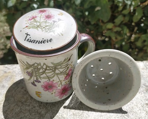 Tisaniere céramique décor - tisaniere,