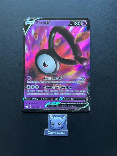 Carte pokémon zarbi 065 195 - carte,