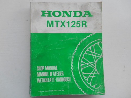 Manuel atelier honda - , d'atelier