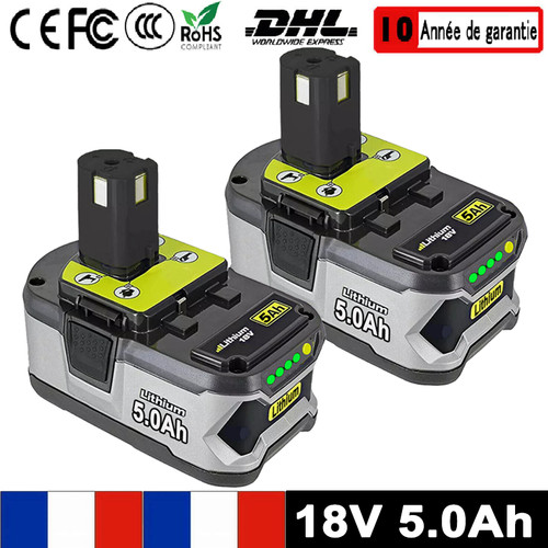 2pc rb18l50 18v lithium ion - 2pc,