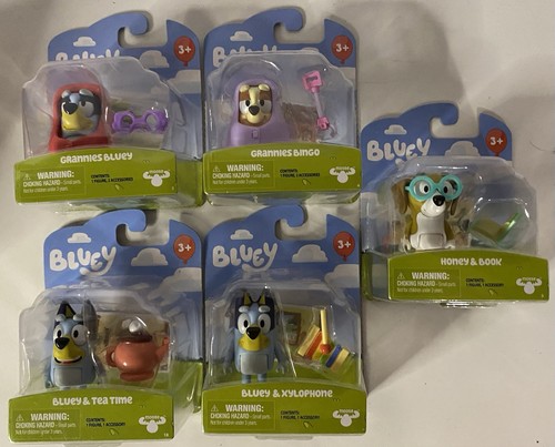 Bluey lot 5 figurines - 5,