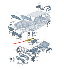 VW TOUAREG 7P Amortisseur de
