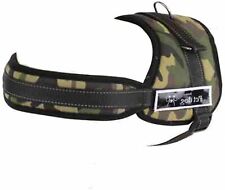 Harnais Réglable pour Chien Moyen Camouflage Kaki Armée 67 à 88 cm - Kaki- 2473