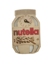 Montre En Bois Montre Murale En Bois Nutella