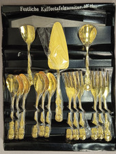 Lot couverts service à café