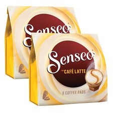 Dosettes Café Latte arôme de café avec goût crémeux Café au Lait 2 x 8 dosettes