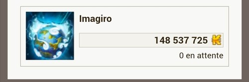 Kamas serveur imagiro dofus - kamas,,