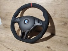 Volant BMW E46 E39 E53 fini SPORT daim et CF trempé OEM LHD