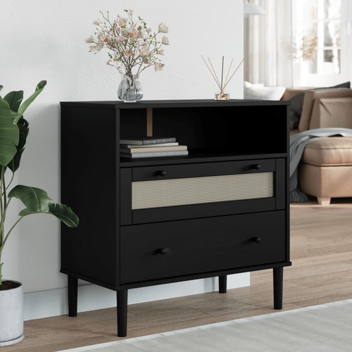 Buffet aspect rotin armoire - buffet,