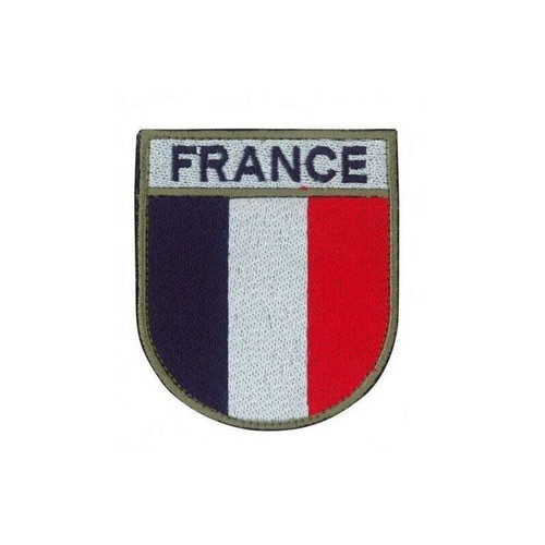 Ecusson france avec scratch - ecusson,