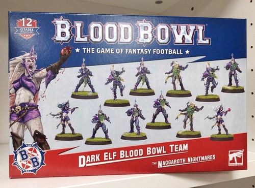 Blood bowl team dark - dark, elf