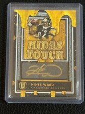 2023 Panini Gold Standard Midas Touch Auto Hines Ward -White Gold /15