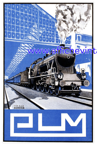 Affiche poster sncf plm - affiche,