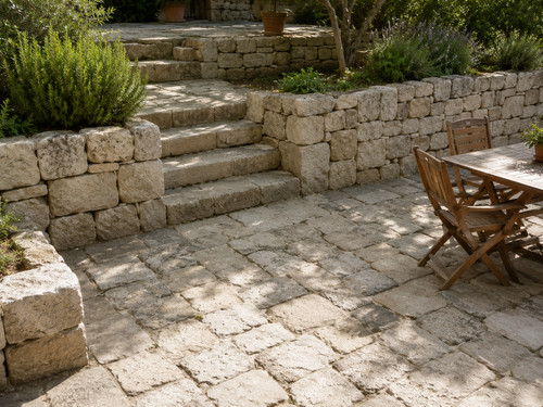 Paves pierres cube regulier - paves,