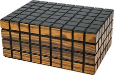 Passatore Humidor Humidor, "Rippen" Noir/Makassar Pour Jusqu'à 40 Cigares