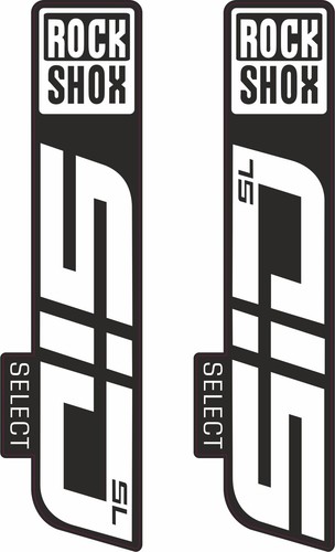 Adhésifs fourche rock shox - adhésifs,