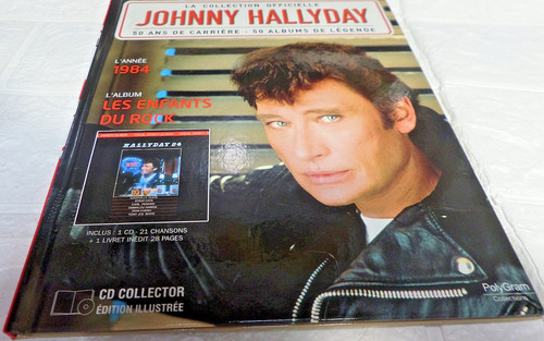 Livre johnny hallyday la - cd, +