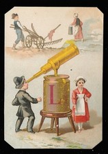 La lettre L - Lunette