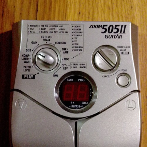 Zoom 505ii pédale - zoom,
