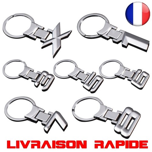 Porte clés voiture métal - porte,
