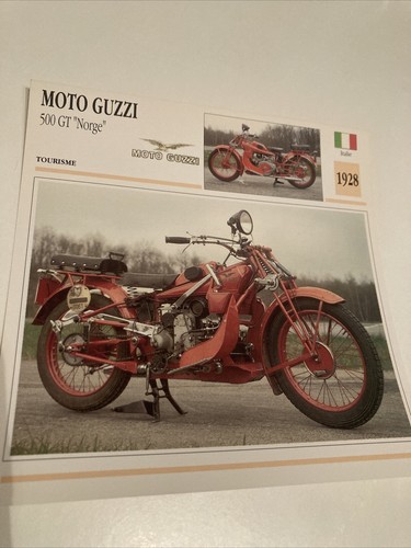 Moto guzzi 500 norge 1928 - gt,
