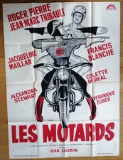 MOTARDS moto police affiche