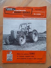 TRACTEUR SAME ARIETE LE MARCHAND REPARATEUR DE MACHINES AGRICOLES 1964
