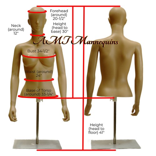 Female mannequin skin - , torso