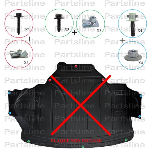 Kit vis cache protection - , sous