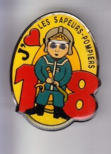 RARE BIG PINS PIN'S .. POMPIER