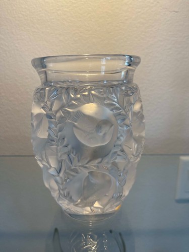 Lalique bagatelle vase - "bagatelle",