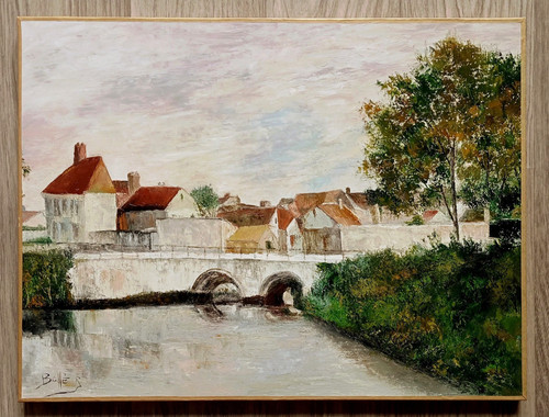 Peinture huile - à, l'huile
