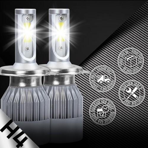 Kit phares xentec led - led, h4