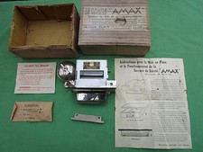 Serrure de sureté AMAX tiroir caisse magasin timbre alarme puissant ancienne   